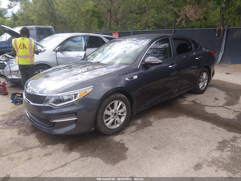 Vin: knagt4l36h5131724, lot: 45942889, kia optima lx 20172