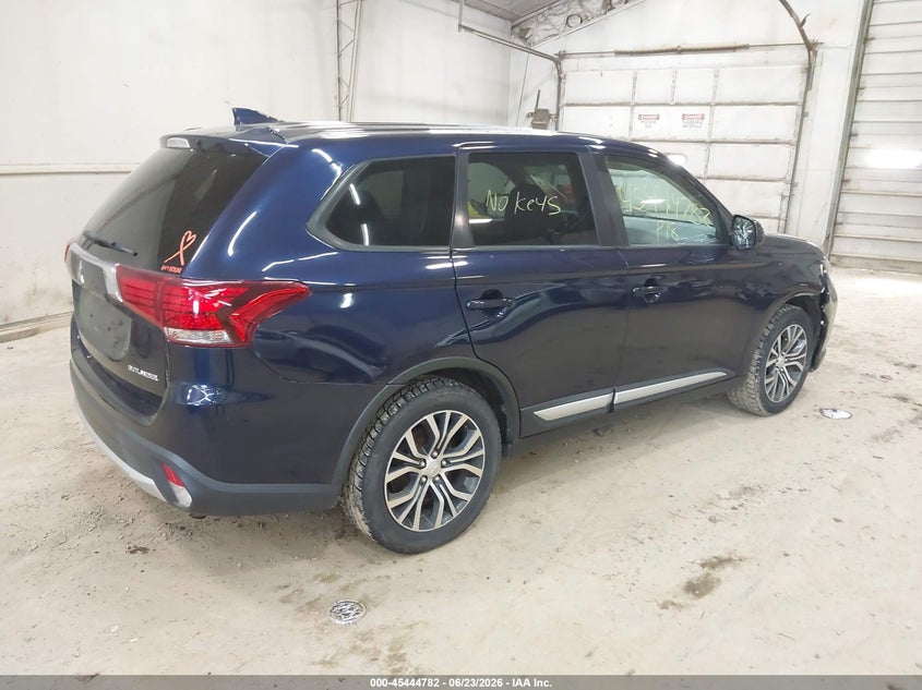 Vin: ja4ad2a38jz061830, lot: 45942891, mitsubishi outlander es 20184