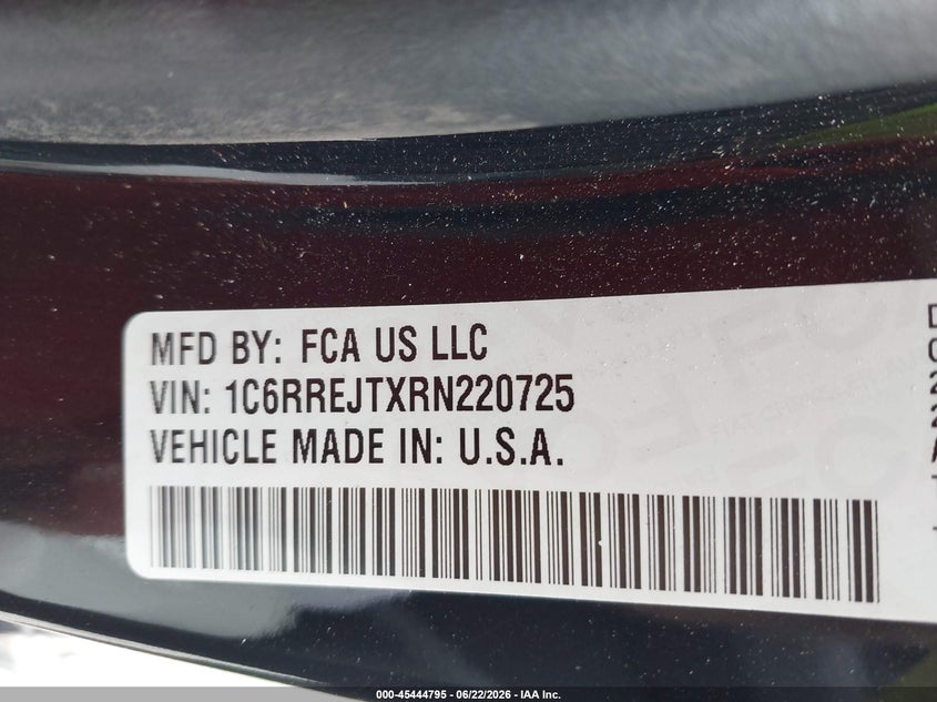 2024 RAM 1500 TRUCK 5.7L V-8 VVT, 395HP