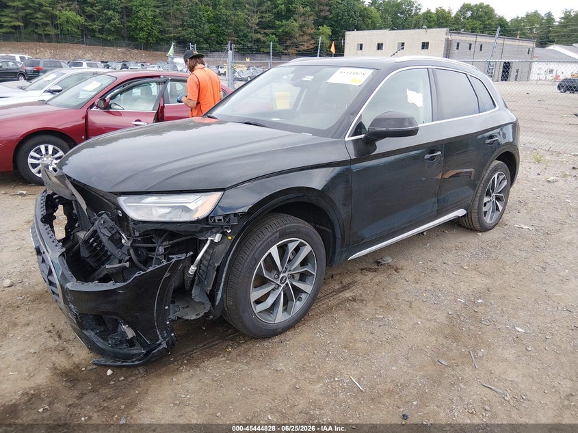 Vin: wa1baafy1m2015300, lot: 45942937, audi q5 premium plus 45 tfsi quattro s tronic 20212