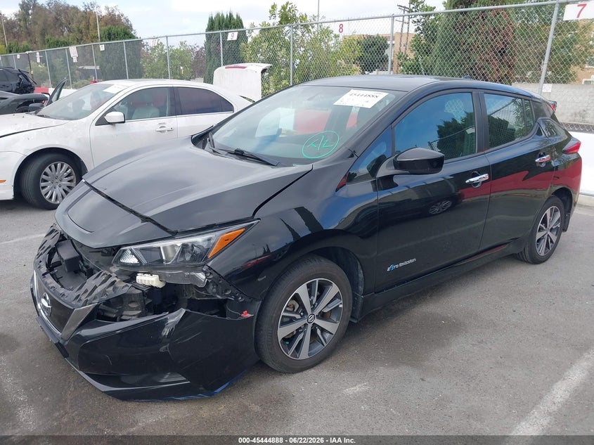 Vin: 1n4bz1cp3kc321695, lot: 45942997, nissan leaf s plus 20192