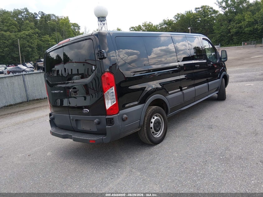 Vin: 1fbzx2zm9jkb52745, lot: 45943009, ford transit-350 xl/xlt 20184