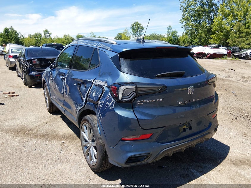 Vin: kl4amgsl0tb104399, lot: 45943017, buick encore gx avenir awd 20263