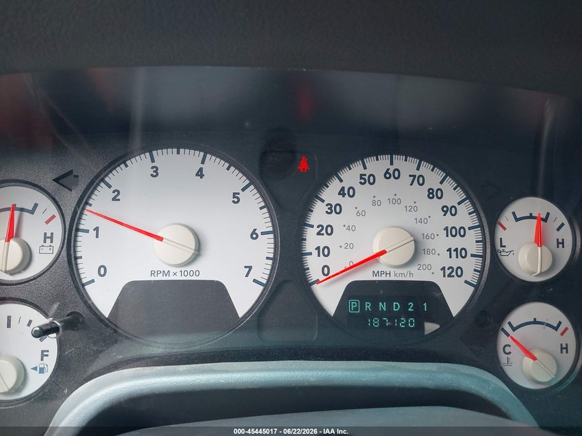 2007 DODGE RAM TRUCK 5.7L V-8 345HP