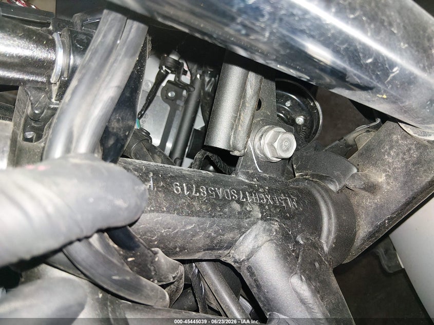 2025 Kawasaki Ex500 H VIN: ML5EXGH17SDA58719 Lot: 45445039