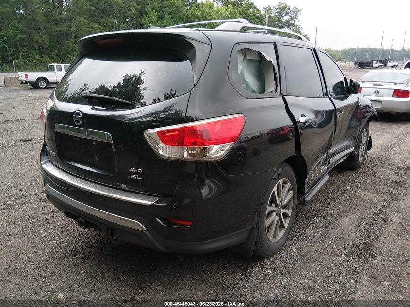 2015 NISSAN PATHFINDER SPORT UTILITY VEHICLE 3.5L V-6 DOHC, VVT, 260HP