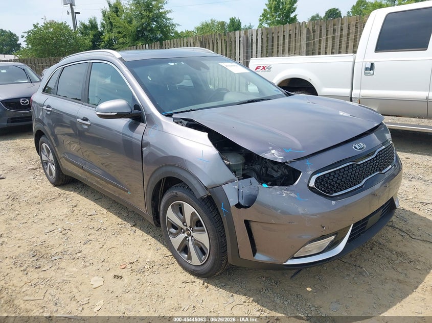 Vin: kndce3lc5j5108074, lot: 45943172, kia niro ex 2018 img_1