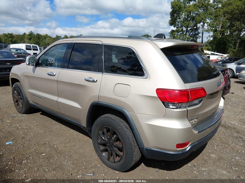 Vin: 1c4rjfbg0ec490088, lot: 45943310, jeep grand cherokee limited 20143