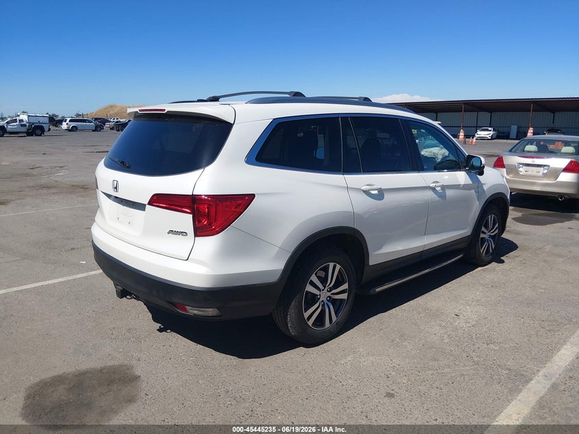 Vin: 5fnyf6h63jb061407, lot: 45943344, honda pilot ex-l 20184