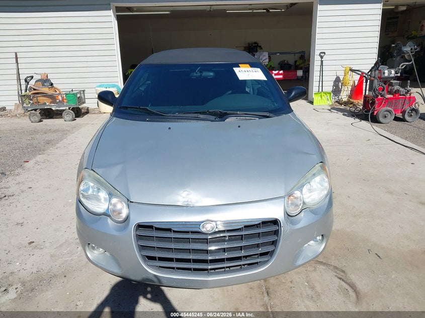 2004 CHRYSLER SEBRING CABRIO 2.7L V-6 DOHC, 200HP