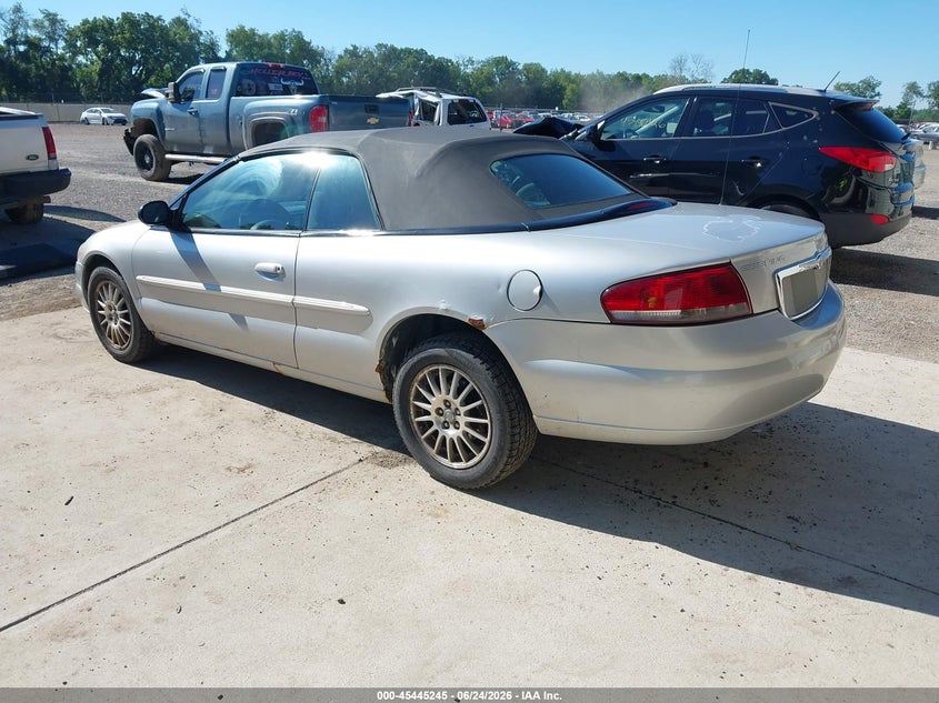 2004 CHRYSLER SEBRING CABRIO 2.7L V-6 DOHC, 200HP