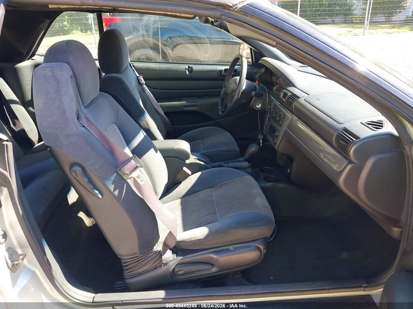 2004 CHRYSLER SEBRING CABRIO 2.7L V-6 DOHC, 200HP