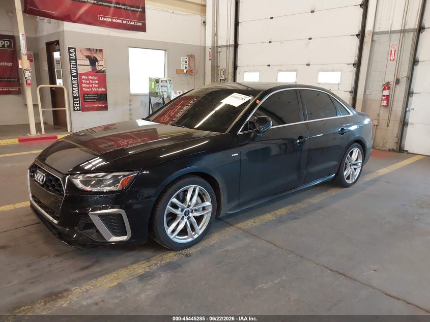 Vin: waueaaf45nn011831, lot: 45943393, audi a4 premium plus 45 tfsi s line quattro s tronic 20222