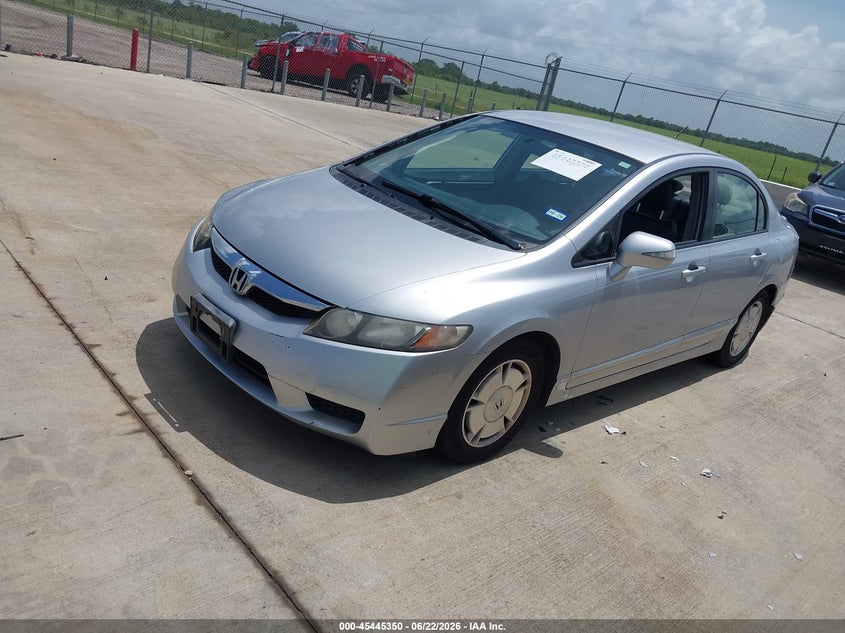 2010 Honda Civic Hybrid JHMFA3F20AS005012 photo 1