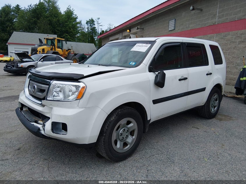 Vin: 5fnyf4h25bb077577, lot: 45943468, honda pilot lx 20112