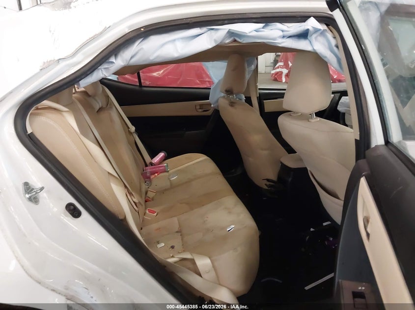 2017 TOYOTA COROLLA SEDAN 1.8L I-4 DOHC, VVT, 132HP