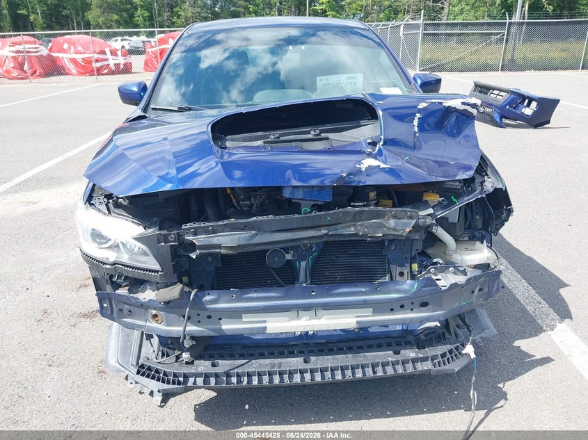 2018 Subaru Wrx VIN: JF1VA1A65J9822257 Lot: 45445425