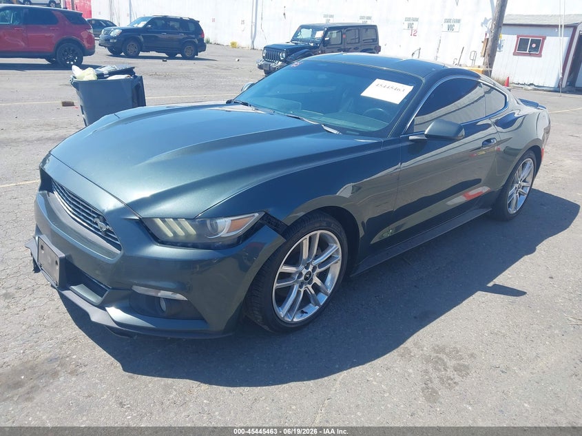 2016 Ford Mustang, Right Front, IAAI, VIN 1FA6P8TH7G5269427 — photo 2