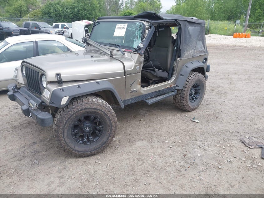 1J4FA59S44P744989 2004 Jeep Tj Sahara photo 1