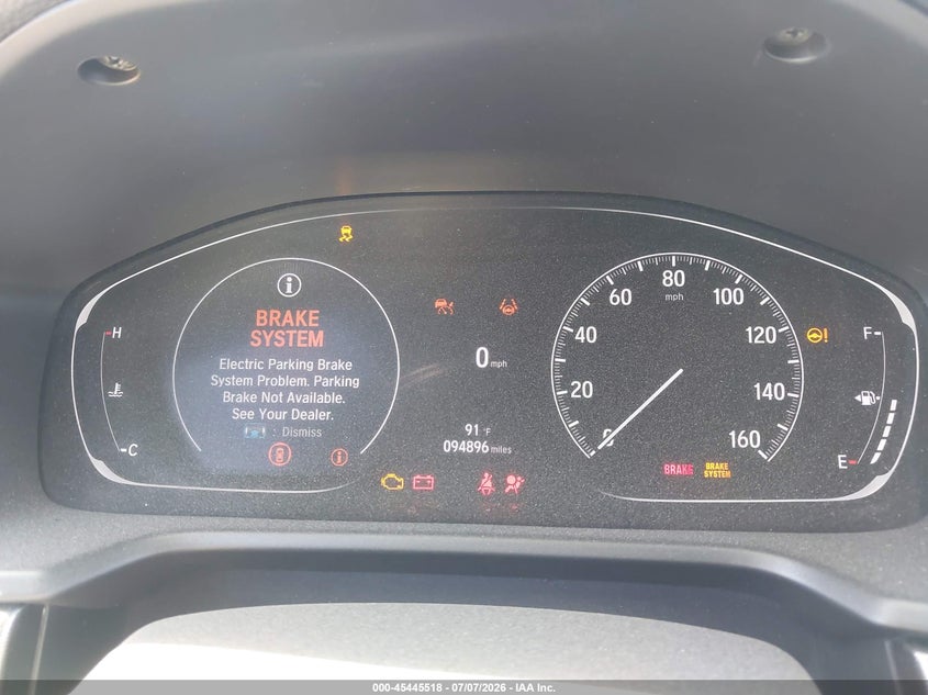 2021 HONDA ACCORD auction photo 7