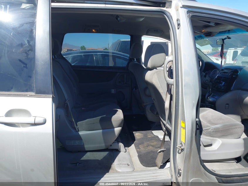 2004 TOYOTA SIENNA VIN 5TDBA23C54S024434 nuotrauka 8
