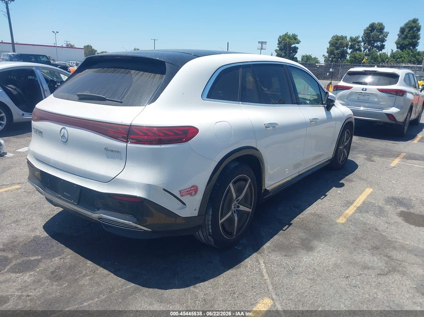 Vin: 4jgdm4eb7pa021712, lot: 45943649, mercedes-benz eqs 580 suv 4matic 20234