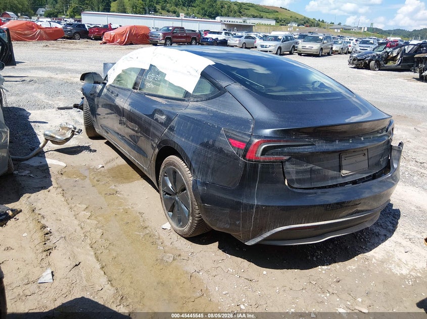 2025 TESLA MODEL 3 auction photo 3