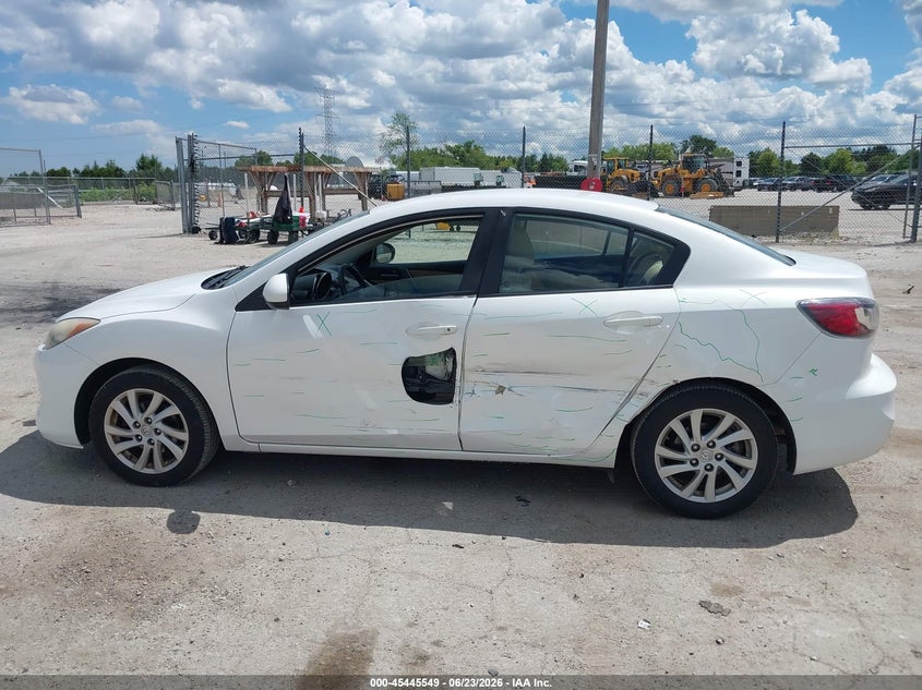 2012 Mazda Mazda3 I Touring VIN: JM1BL1V89C1599869 Lot: 45445549