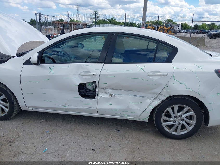 2012 Mazda Mazda3 I Touring VIN: JM1BL1V89C1599869 Lot: 45445549