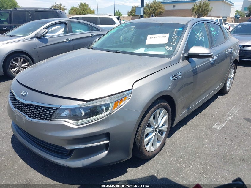 2016 Kia Optima Ex 5XXGU4L38GG018187 photo 1