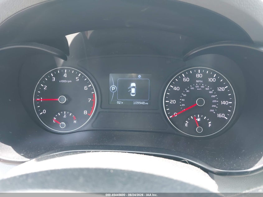 2016 KIA OPTIMA SEDAN 2.4L I-4 DI, DOHC, VVT, 185HP