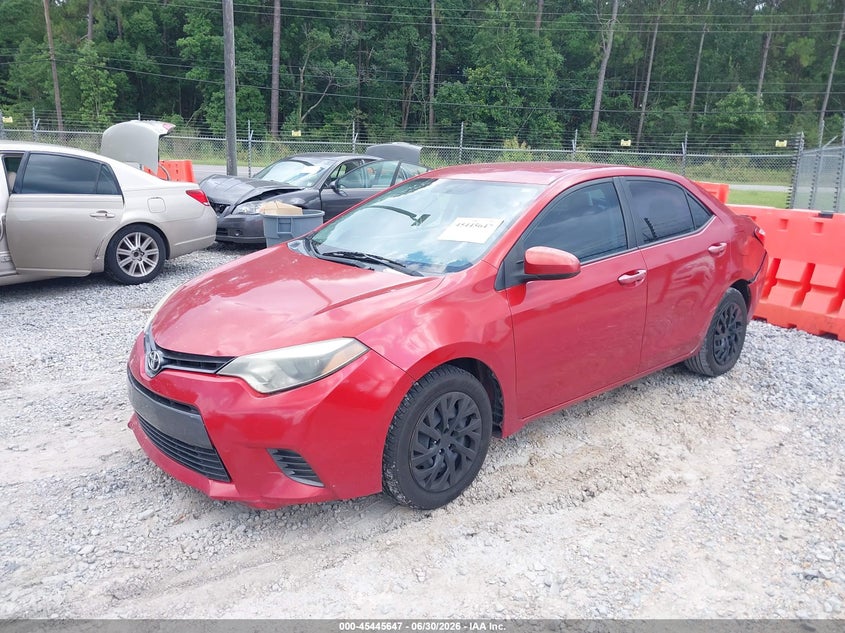 2015 TOYOTA COROLLA auction photo 2