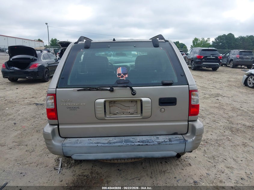 2004 Isuzu Rodeo S 3.2L V6 VIN: 4S2CK58W244315012 Lot: 45445656