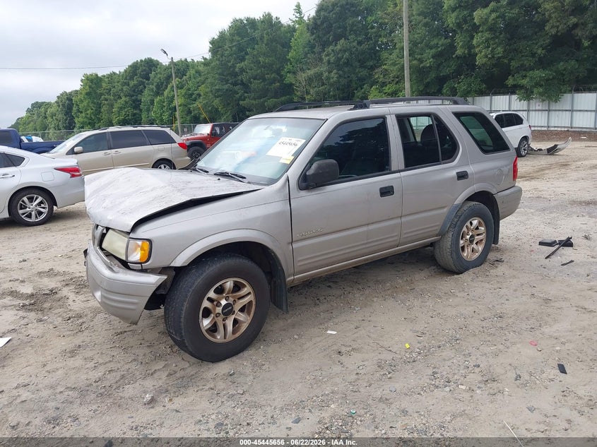 2004 ISUZU RODEO SPORT UTILITY VEHICLE 3.2L V-6 DOHC, 205HP