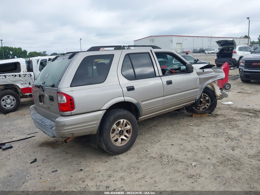 2004 ISUZU RODEO SPORT UTILITY VEHICLE 3.2L V-6 DOHC, 205HP