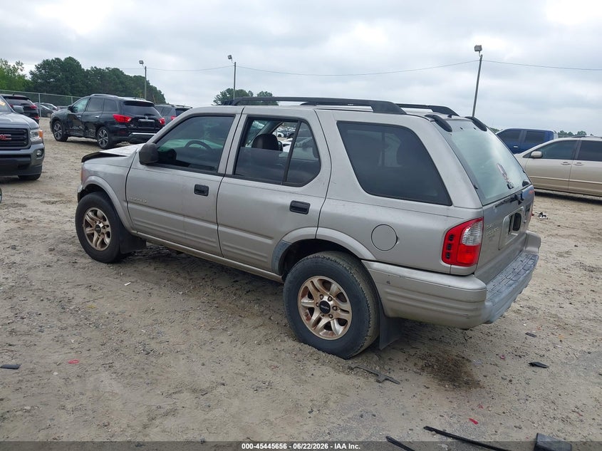 2004 ISUZU RODEO auction photo 3
