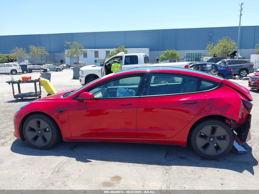 2023 Tesla Model 3 Rear-Wheel Drive VIN: 5YJ3E1EAXPF606634 Lot: 45445674