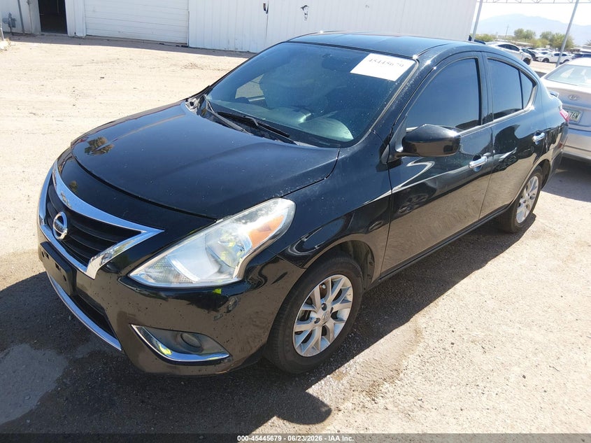 Vin: 3n1cn7ap3jl870187, lot: 45943788, nissan versa 1.6 sv 20182