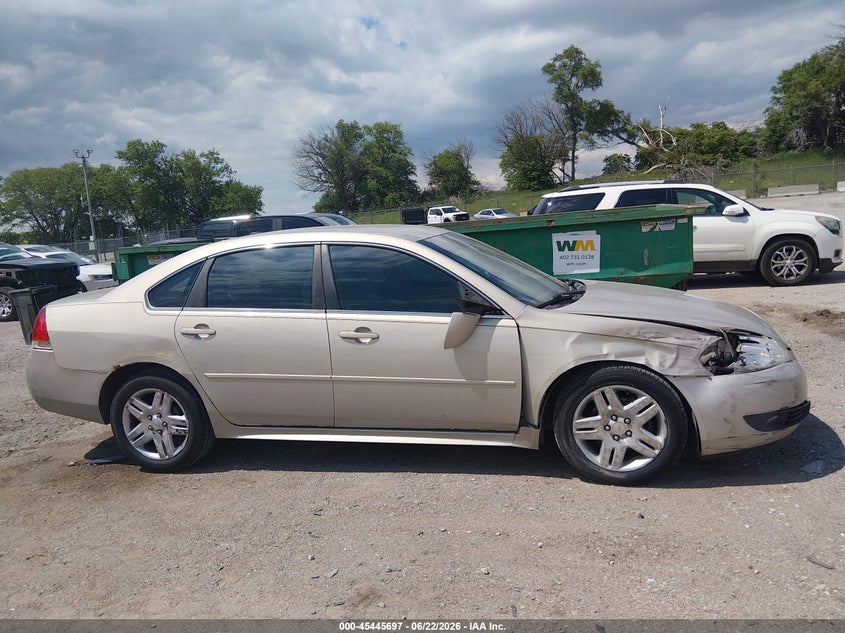 2011 Chevrolet Impala Lt VIN: 2G1WB5EK4B1100386 Lot: 45445697