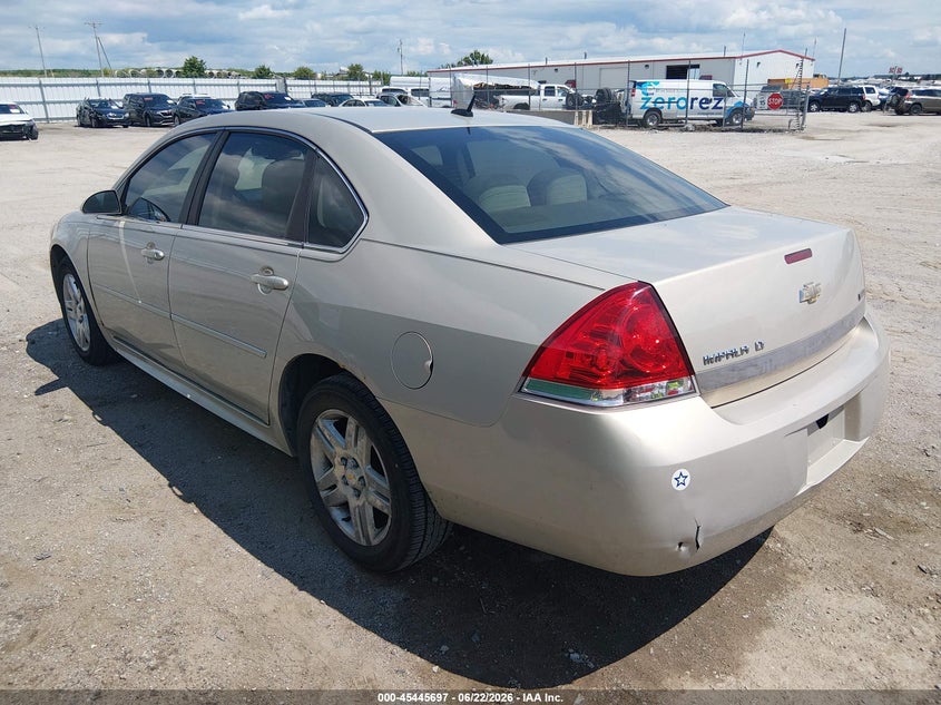 Vin: 2g1wb5ek4b1100386, lot: 45943806, chevrolet impala lt 20113