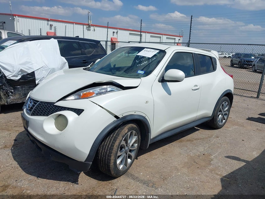 Vin: jn8af5mr7dt203050, lot: 45943836, nissan juke sl 20132