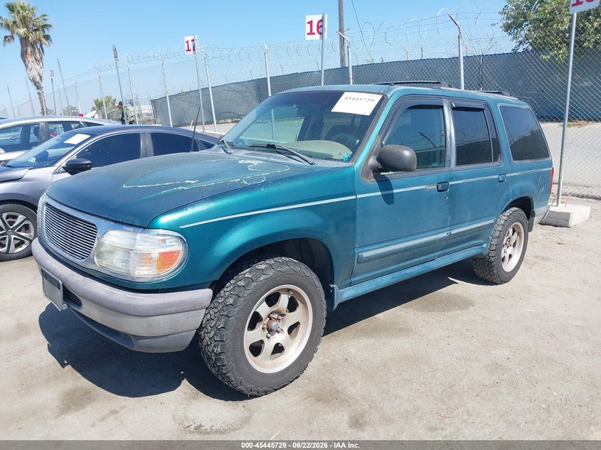 1998 FORD EXPLORER SPORT UTILITY VEHICLE 4.0L V-6 205HP
