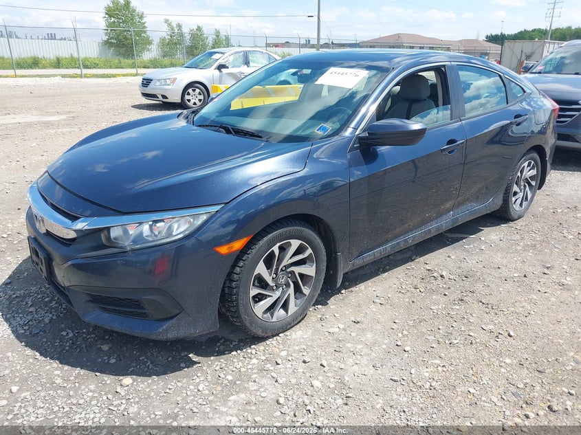 2017 Honda Civic Ex 19XFC2F7XHE014461 photo 1