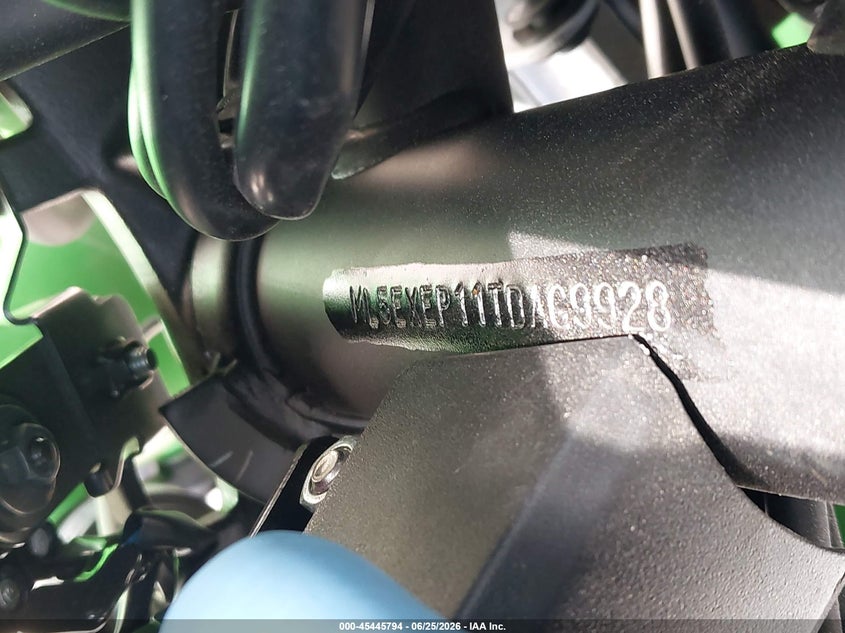 2026 Kawasaki Ex650 P VIN: ML5EXEP11TDAG9928 Lot: 45445794