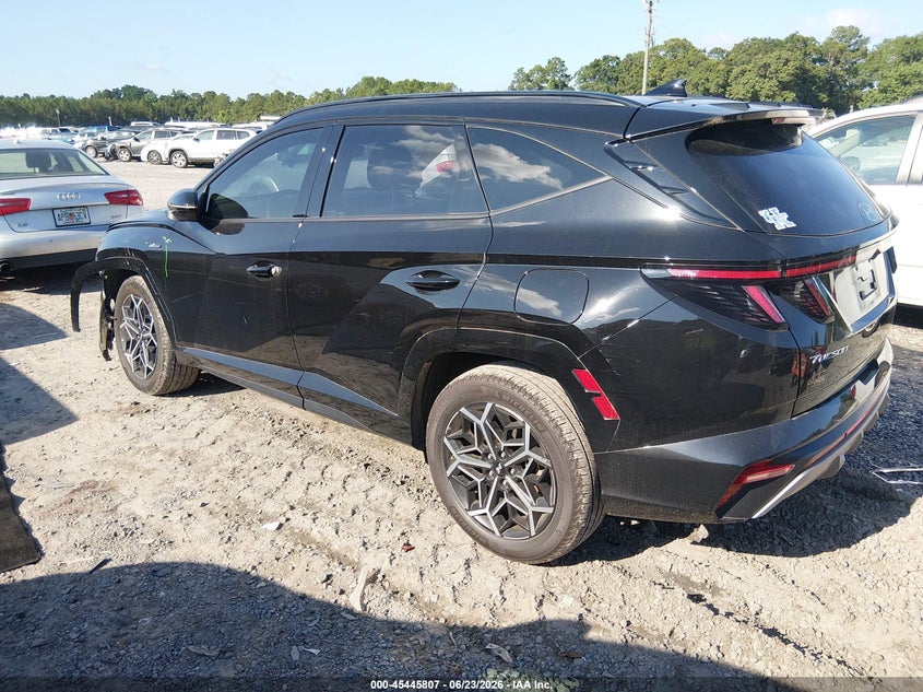 2024 HYUNDAI TUCSON HYBRID auction photo 3