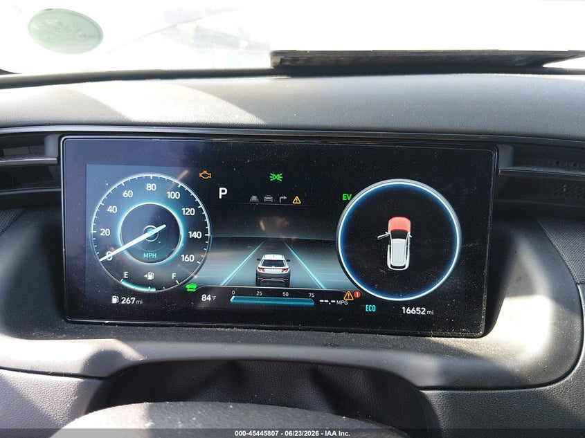 2024 HYUNDAI TUCSON HYBRID auction photo 7