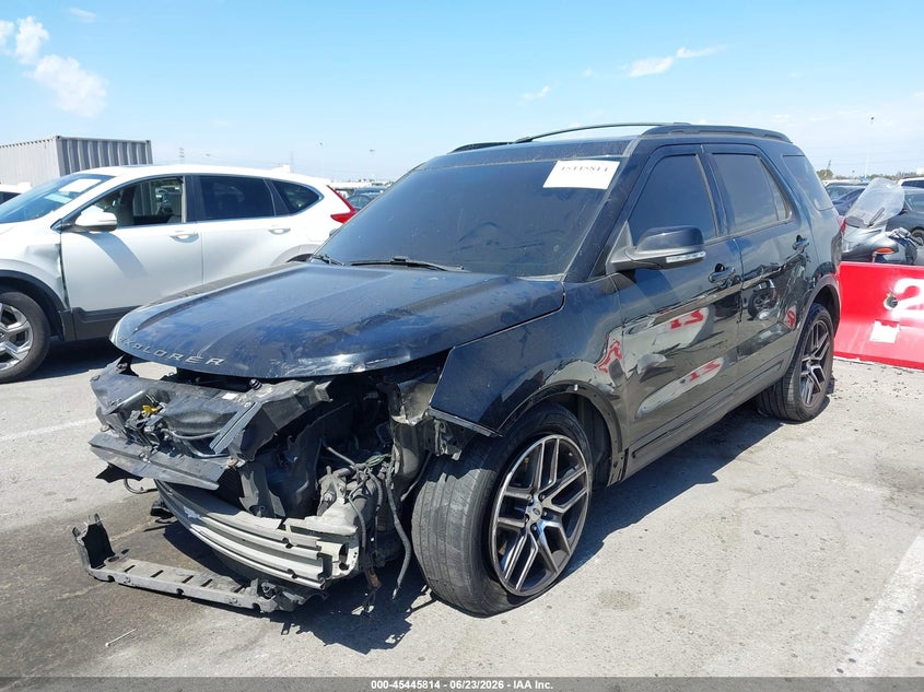 Vin: 1fm5k8gt4gga26130, lot: 45943923, ford explorer sport 20162
