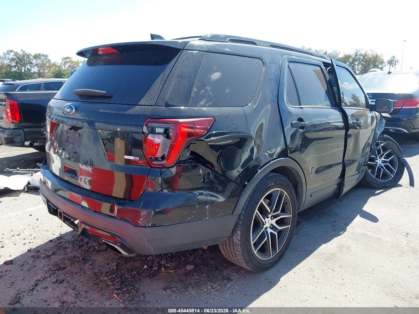 Vin: 1fm5k8gt4gga26130, lot: 45943923, ford explorer sport 20164