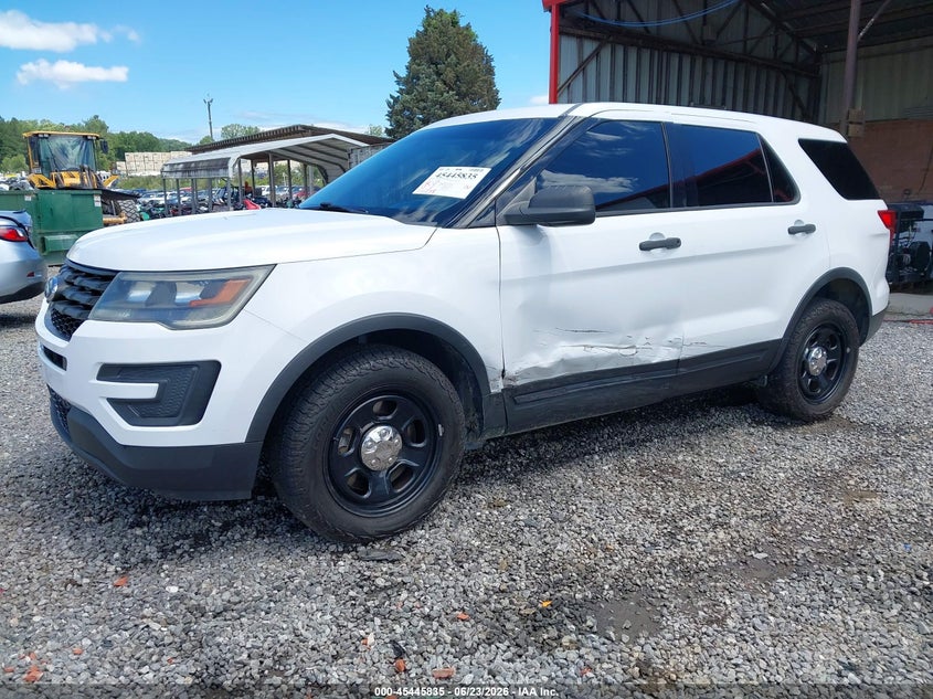 Vin: 1fm5k8ar9hgd26065, lot: 45943944, ford utility police interceptor 20172