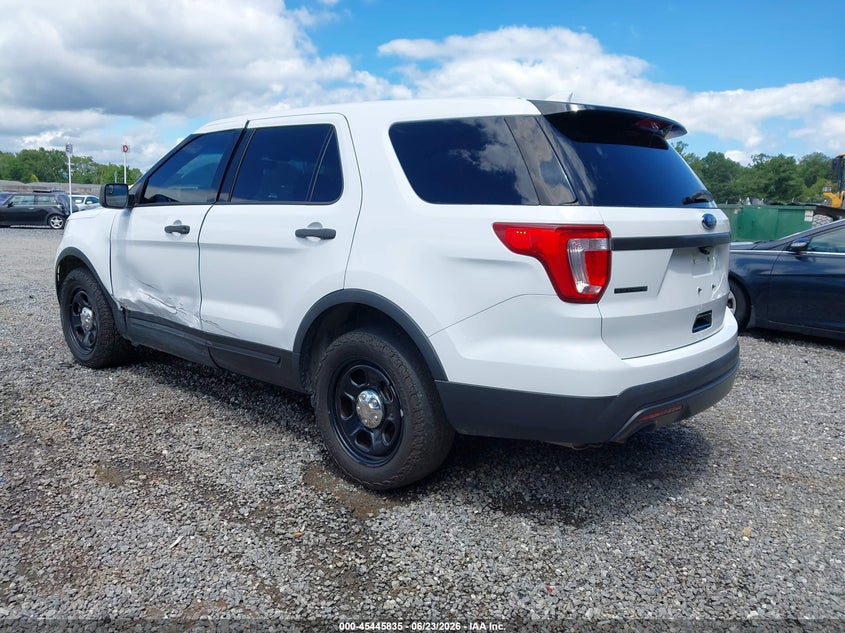 Vin: 1fm5k8ar9hgd26065, lot: 45943944, ford utility police interceptor 20173